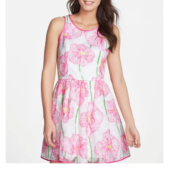 STUNNING Lilly Pulitzer Darcelle Dress Size 2 - Picture 2 of 16